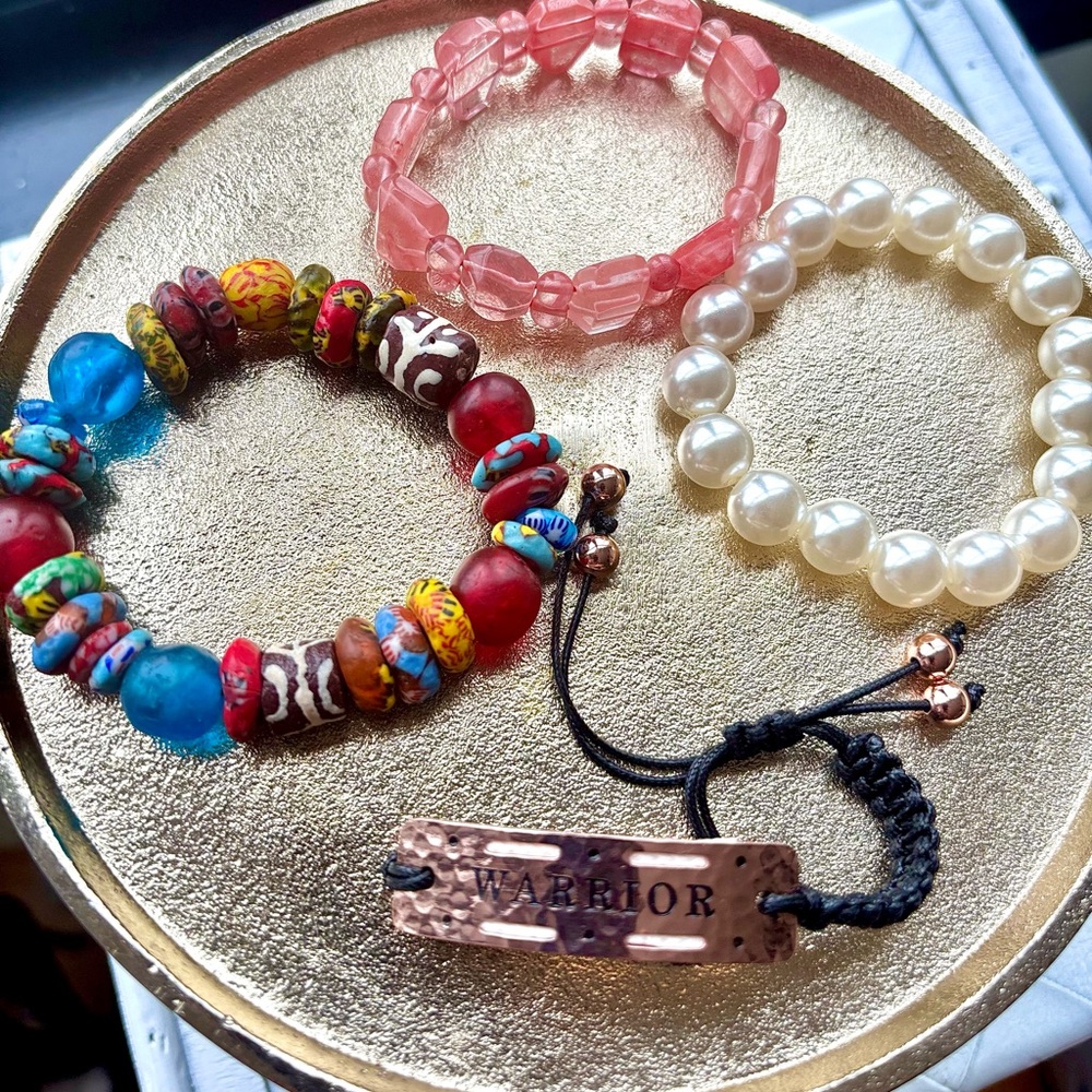 Good Girl WARRIOR colorful bracelet bundle